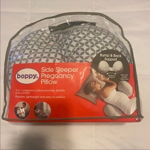 Boppy side sleeper pregnancy pillow
